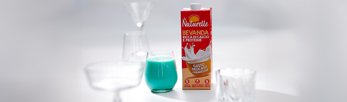 Eurovo - ricetta per una bevanda latte e menta